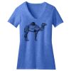 Women's Perfect Blend ® CVC V Neck Tee Thumbnail