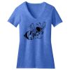 Women's Perfect Blend ® CVC V Neck Tee Thumbnail