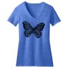 Women's Perfect Blend ® CVC V Neck Tee Thumbnail