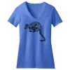 Women's Perfect Blend ® CVC V Neck Tee Thumbnail
