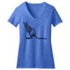 Women's Perfect Blend ® CVC V Neck Tee Thumbnail