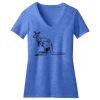 Women's Perfect Blend ® CVC V Neck Tee Thumbnail