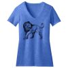 Women's Perfect Blend ® CVC V Neck Tee Thumbnail