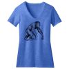 Women's Perfect Blend ® CVC V Neck Tee Thumbnail