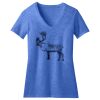Women's Perfect Blend ® CVC V Neck Tee Thumbnail