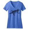 Women's Perfect Blend ® CVC V Neck Tee Thumbnail