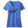 Women's Perfect Blend ® CVC V Neck Tee Thumbnail