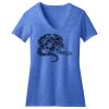 Women's Perfect Blend ® CVC V Neck Tee Thumbnail