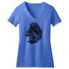 Women's Perfect Blend ® CVC V Neck Tee Thumbnail