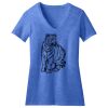 Women's Perfect Blend ® CVC V Neck Tee Thumbnail