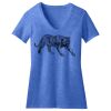 Women's Perfect Blend ® CVC V Neck Tee Thumbnail