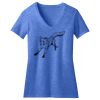 Women's Perfect Blend ® CVC V Neck Tee Thumbnail