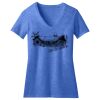 Women's Perfect Blend ® CVC V Neck Tee Thumbnail