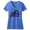 Women's Perfect Blend ® CVC V Neck Tee Thumbnail
