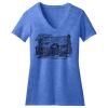 Women's Perfect Blend ® CVC V Neck Tee Thumbnail