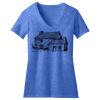 Women's Perfect Blend ® CVC V Neck Tee Thumbnail