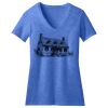 Women's Perfect Blend ® CVC V Neck Tee Thumbnail