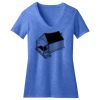 Women's Perfect Blend ® CVC V Neck Tee Thumbnail