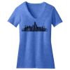 Women's Perfect Blend ® CVC V Neck Tee Thumbnail