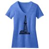 Women's Perfect Blend ® CVC V Neck Tee Thumbnail
