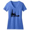 Women's Perfect Blend ® CVC V Neck Tee Thumbnail