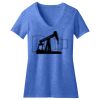 Women's Perfect Blend ® CVC V Neck Tee Thumbnail