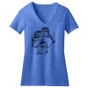 Women's Perfect Blend ® CVC V Neck Tee Thumbnail