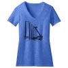 Women's Perfect Blend ® CVC V Neck Tee Thumbnail