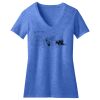 Women's Perfect Blend ® CVC V Neck Tee Thumbnail
