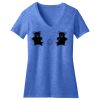 Women's Perfect Blend ® CVC V Neck Tee Thumbnail