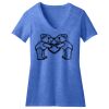 Women's Perfect Blend ® CVC V Neck Tee Thumbnail