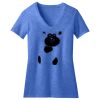 Women's Perfect Blend ® CVC V Neck Tee Thumbnail