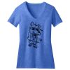 Women's Perfect Blend ® CVC V Neck Tee Thumbnail