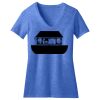 Women's Perfect Blend ® CVC V Neck Tee Thumbnail