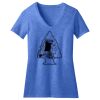 Women's Perfect Blend ® CVC V Neck Tee Thumbnail
