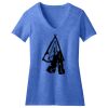 Women's Perfect Blend ® CVC V Neck Tee Thumbnail