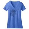 Women's Perfect Blend ® CVC V Neck Tee Thumbnail