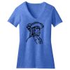 Women's Perfect Blend ® CVC V Neck Tee Thumbnail