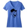 Women's Perfect Blend ® CVC V Neck Tee Thumbnail