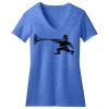 Women's Perfect Blend ® CVC V Neck Tee Thumbnail