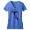 Women's Perfect Blend ® CVC V Neck Tee Thumbnail