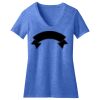 Women's Perfect Blend ® CVC V Neck Tee Thumbnail