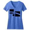 Women's Perfect Blend ® CVC V Neck Tee Thumbnail