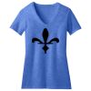 Women's Perfect Blend ® CVC V Neck Tee Thumbnail