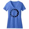 Women's Perfect Blend ® CVC V Neck Tee Thumbnail