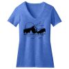 Women's Perfect Blend ® CVC V Neck Tee Thumbnail