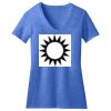 Women's Perfect Blend ® CVC V Neck Tee Thumbnail