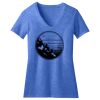 Women's Perfect Blend ® CVC V Neck Tee Thumbnail