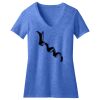 Women's Perfect Blend ® CVC V Neck Tee Thumbnail
