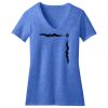 Women's Perfect Blend ® CVC V Neck Tee Thumbnail